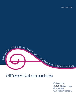 cover image of Differential Equations